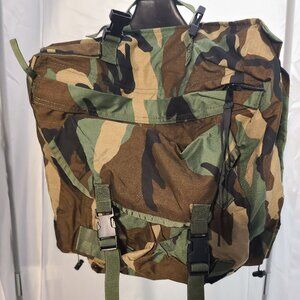 vintage genuine army surplus IIFS CFP-90 combat patrol pack, m81 woodland